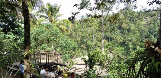 Meneguk Kopi Menghadap Lembah