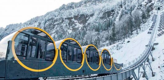 Kereta “Funicular” Tercuram di Dunia, Berani Coba?