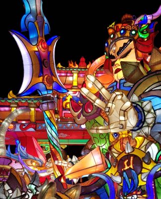 Ribuan Lentera Warna-warni Hiasi Chiayi