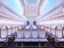 Mengintip Desain Interior Pesawat Masa Depan