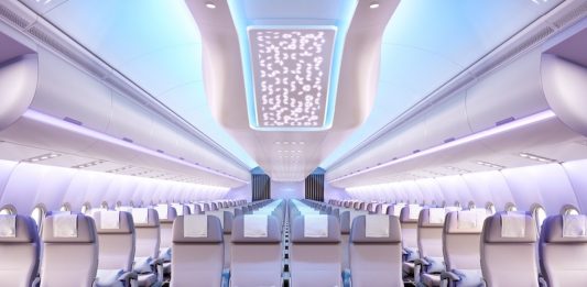 Mengintip Desain Interior Pesawat Masa Depan