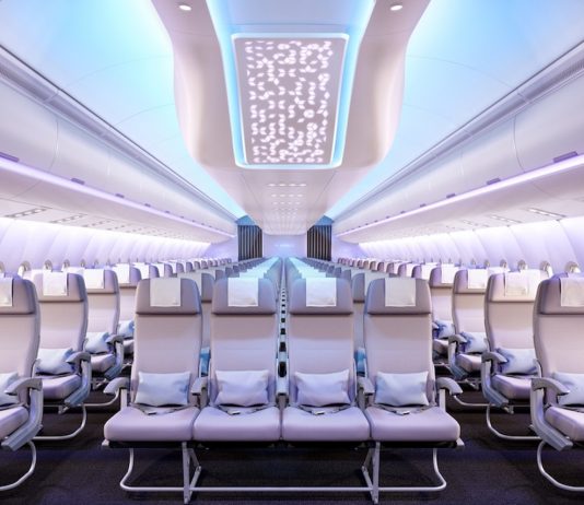 Mengintip Desain Interior Pesawat Masa Depan
