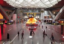 Bandara Internasional Hamad Hadirkan Taman Tropis