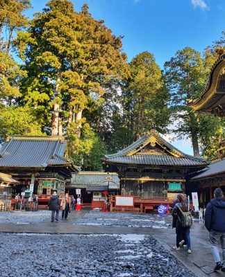 Bertemu Tiga Kera Bijak di Toshogu Shrine