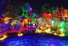 Bagai Negeri Dongeng, Taman Ini Penuh Detail Warna-warni