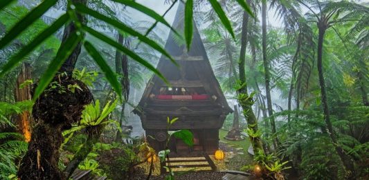 Hutan di Bedugul Menyimpan Rumah Batak Berusia 150 Tahun