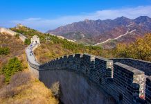 Sebagian Tembok Besar Cina Sudah Beroperasi