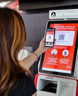 AirAsia Tawarkan Fasilitas Check-in Bebas Kontak