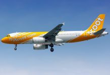 Scoot Kembali Layani Rute Surabaya-Singapura