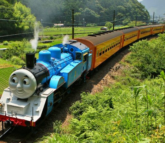 Wow! Kereta Thomas the Tank Engine Kini Hadir di Dunia Nyata