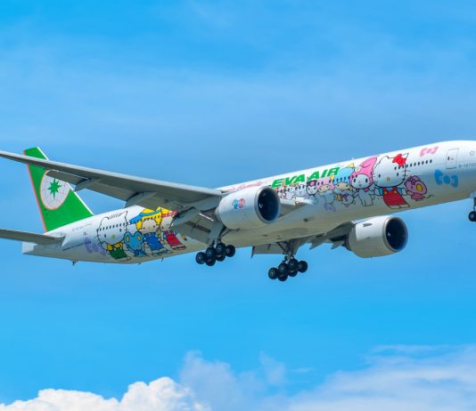 EVA Air Jual Tiket Penerbangan Tanpa Mendarat di Destinasi Tujuan