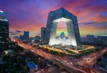 Seperti di Film Futuristik, Beijing Dihiasi Bangunan Berdesain Mutakhir