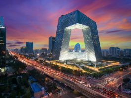 Seperti di Film Futuristik, Beijing Dihiasi Bangunan Berdesain Mutakhir