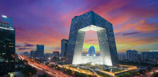 Seperti di Film Futuristik, Beijing Dihiasi Bangunan Berdesain Mutakhir