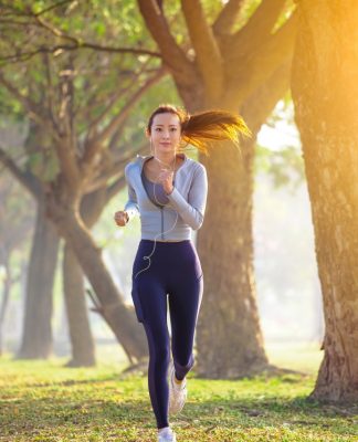 Nyaman Lari Pagi di Taman Bunga Wiladatika Cibubur