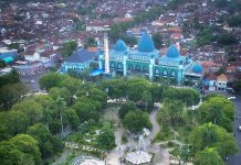 Joging di Taman Sritanjung, Taman Cantik di Pusat Kota Banyuwangi
