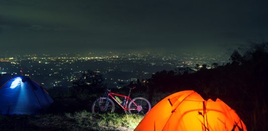 Bikecamping, Bersepeda Lalu Berkemah di Bukit Alesano