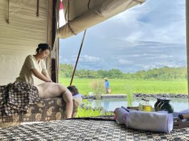 Menikmati Spa di dalam Tenda Mewah
