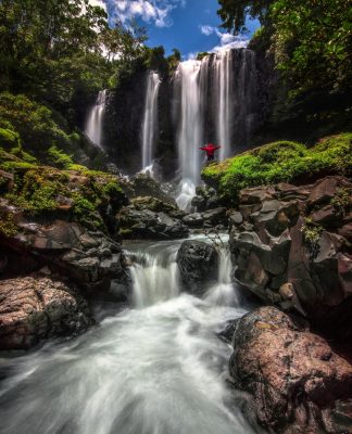 Cantiknya Air Terjun Lengang Ini Bakal Bikin Kamu Berdecak Kagum!