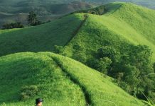 Bukit Telang Suguhkan Pemandangan Eksotis bak Bukit Teletubbies