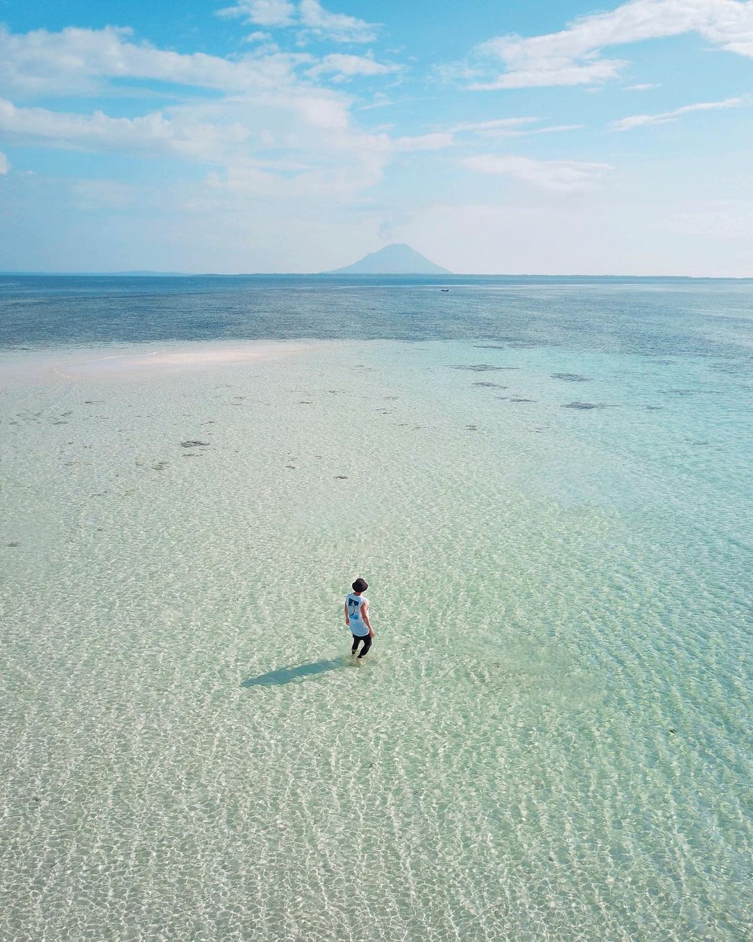 Taman Nasional Bunaken Pasir Timbul Pulau Nain