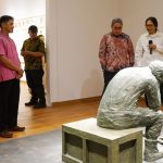 Galeri Nasional Indonesia menggelar pameran seni rupa 'Patung dan Aktivisme: Dolorosa Sinaga dan Budi Santoso' yang berlangsung hingga 19 Agustus 2024.