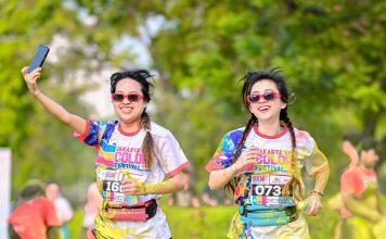 Sensasi Lari 5K Penuh Warna di Prambanan Color Run Festival 2025